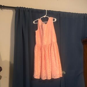 The Children's Place Pink Lace Formal Dress